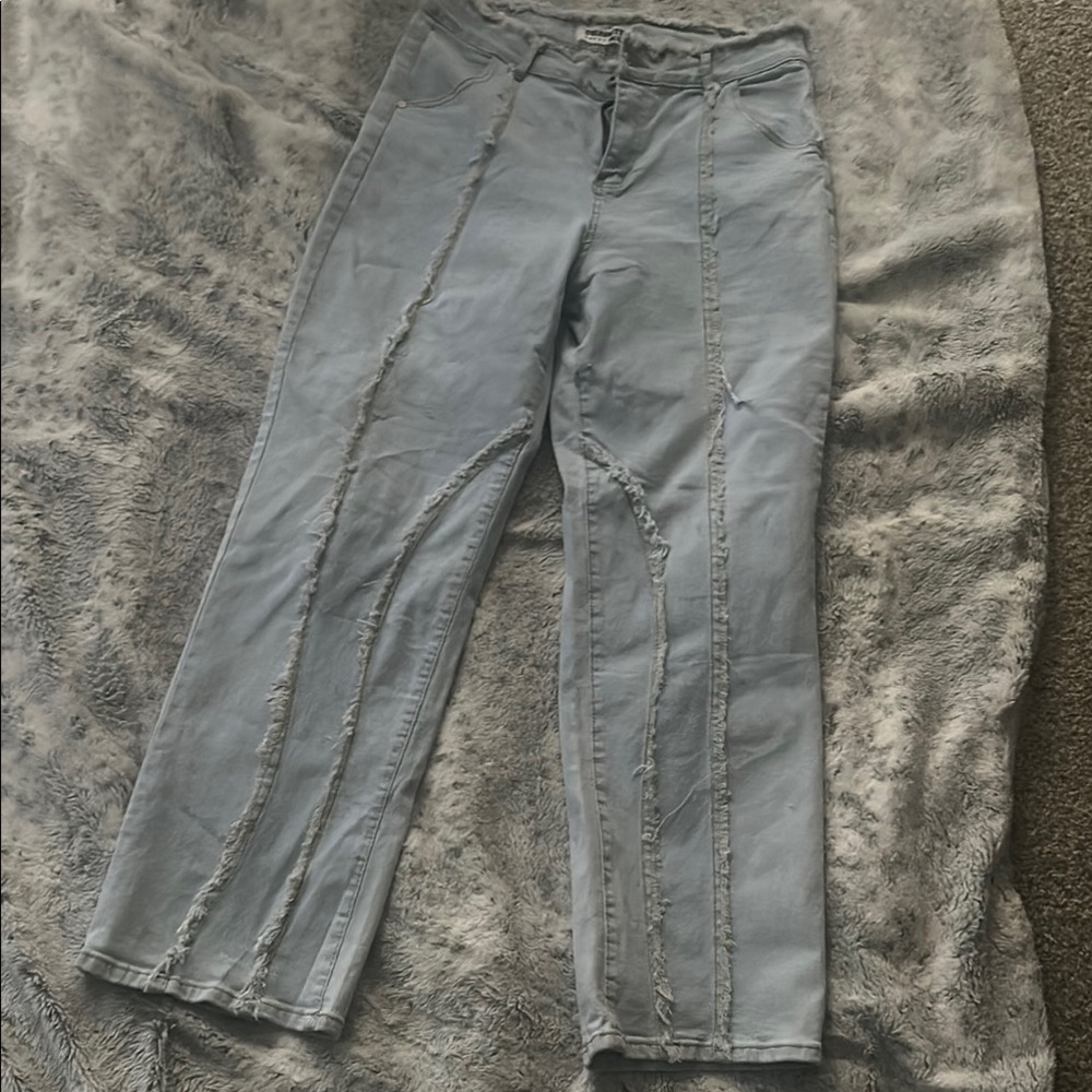 Women's Light Gray Jeans